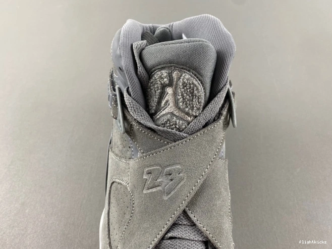 Retro Jordan 8 305381-014 Grey Cool 1016